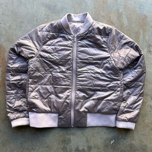 Lululemon Reversible Non Stop Bomber Jacket - Smokey Blush pink